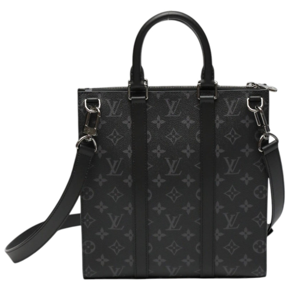 Louis Vuitton Black Monogram Eclipse Canvas Shoulder Bag Tote Bag (Pre-Owned)