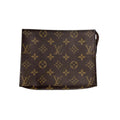 Louis Vuitton Brown Monogram Canvas Pochette Pouch Wash Bag (Pre-Owned)