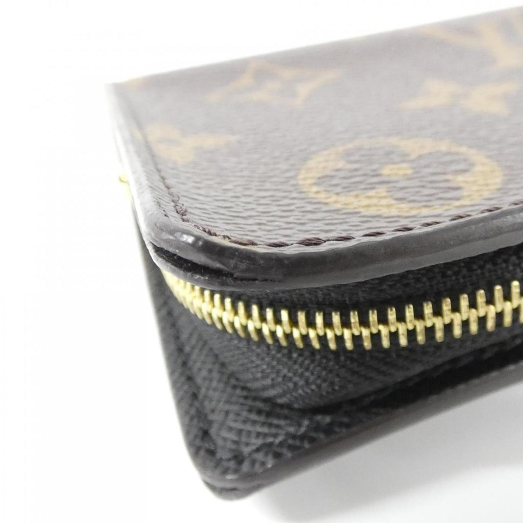 Louis Vuitton Marron Coated Canvas Wallet (Bi-Fold) (Pre-Owned)