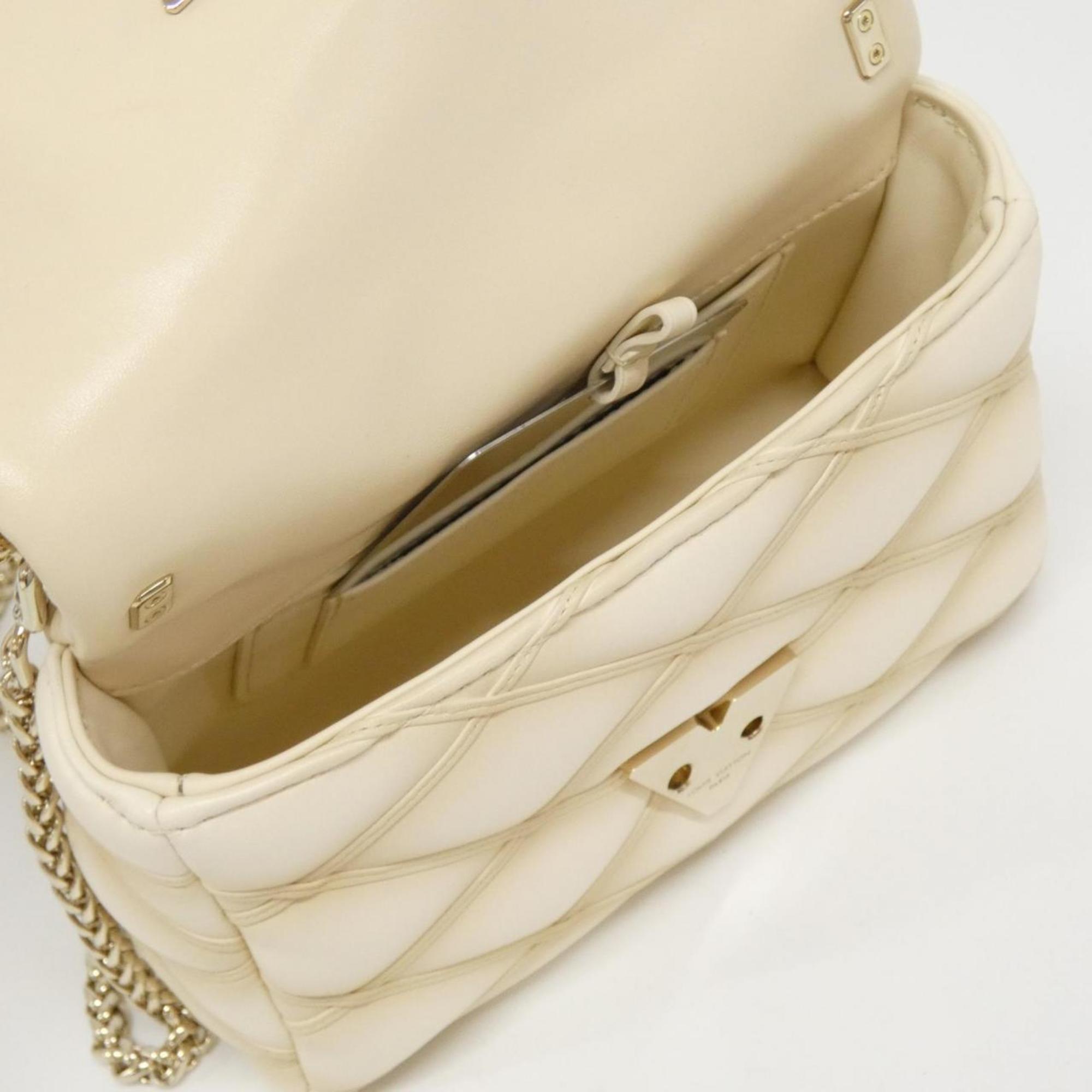 Louis Vuitton Gold Leather Handbag (Pre-Owned)