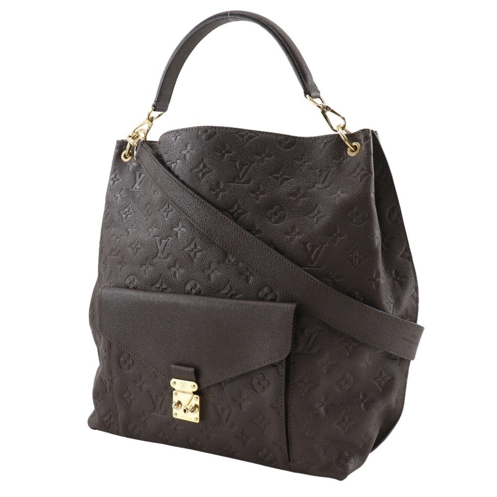 Louis Vuitton Brown Earth Monogram Empreinte Shoulder Bag (Pre-Owned)