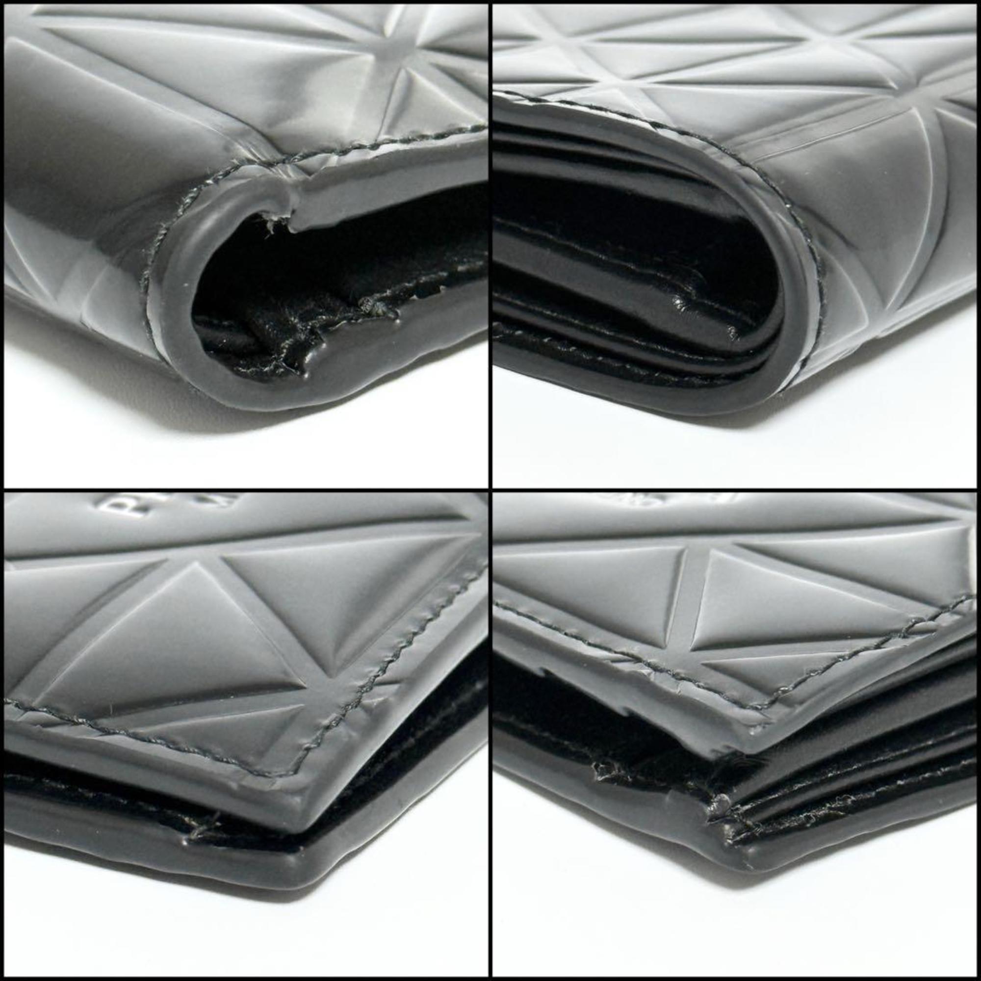 Prada Black Leather Wallet (Bi-Fold) (Pre-Owned)