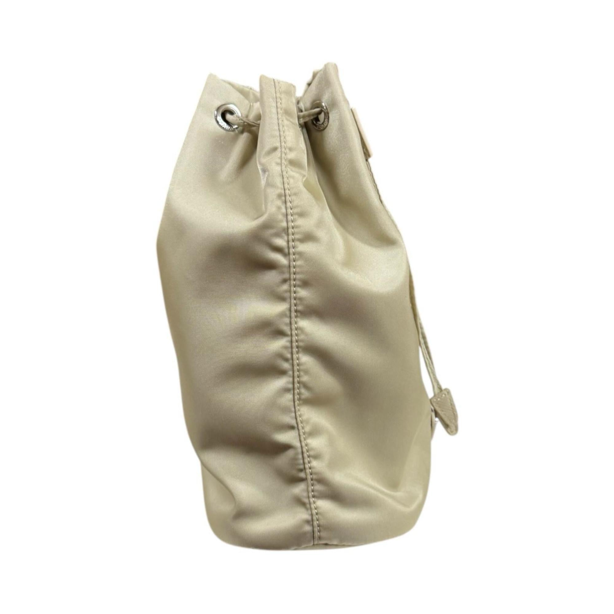 Prada Beige Pouch (Pre-Owned)