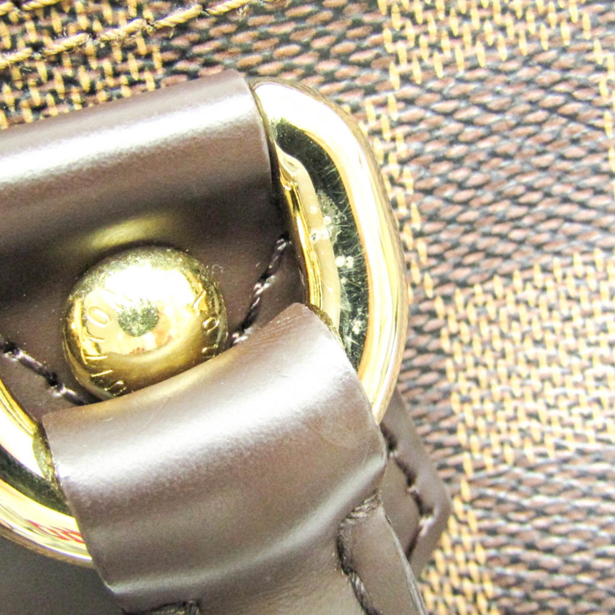Louis Vuitton Damier Ebene Damier Canvas Handbag (Pre-Owned)