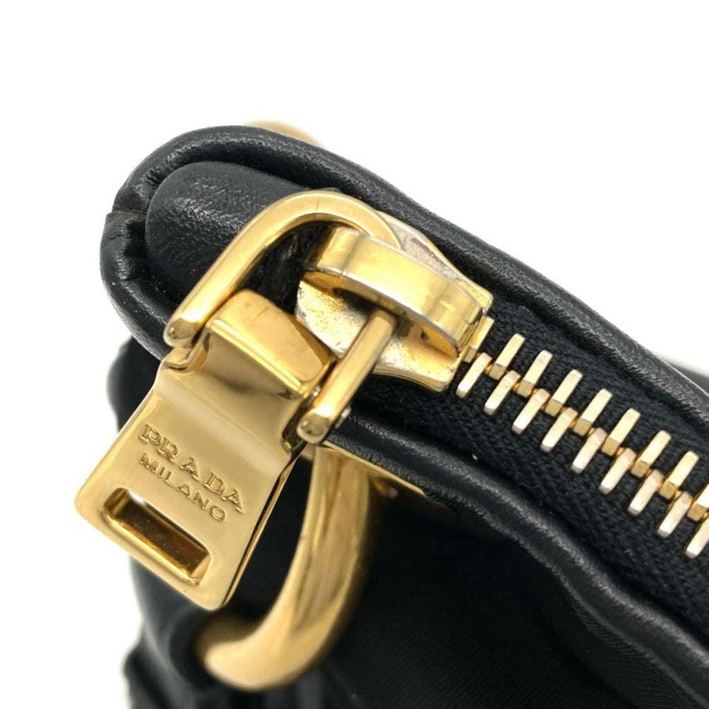 Prada Black Nylon Shoulder Bag (Pre-Owned)