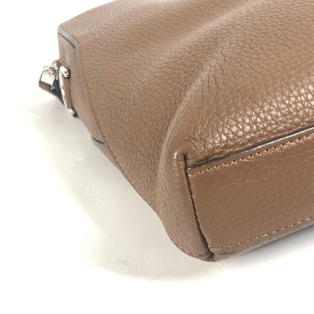 Louis Vuitton Brown Leather Briefcase Handbag Tote Bag (Pre-Owned)