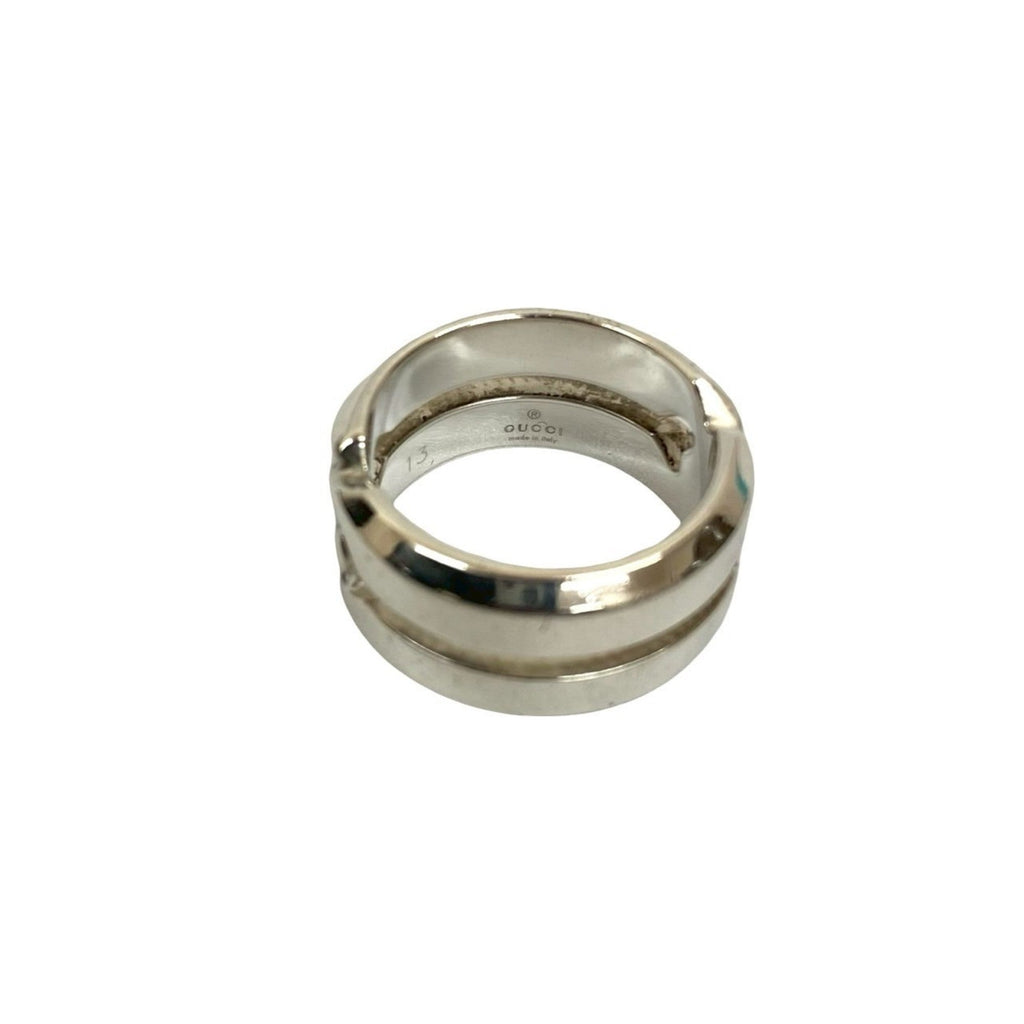 Gucci Silver Silver 925 Band Ring (Pre-Owned)