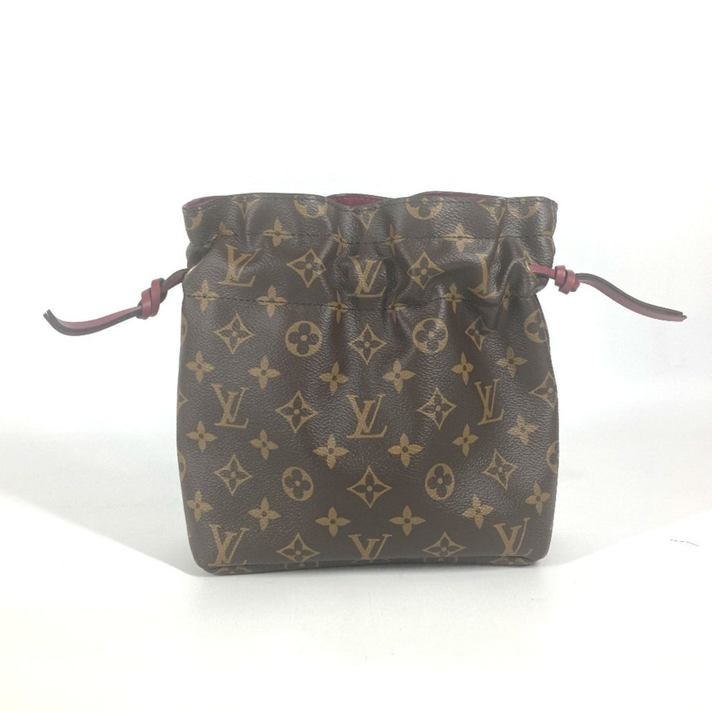 Louis Vuitton Brown Coated Canvas Pouch (Pre-Owned)