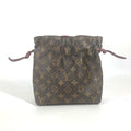 Louis Vuitton Brown Coated Canvas Pouch (Pre-Owned)