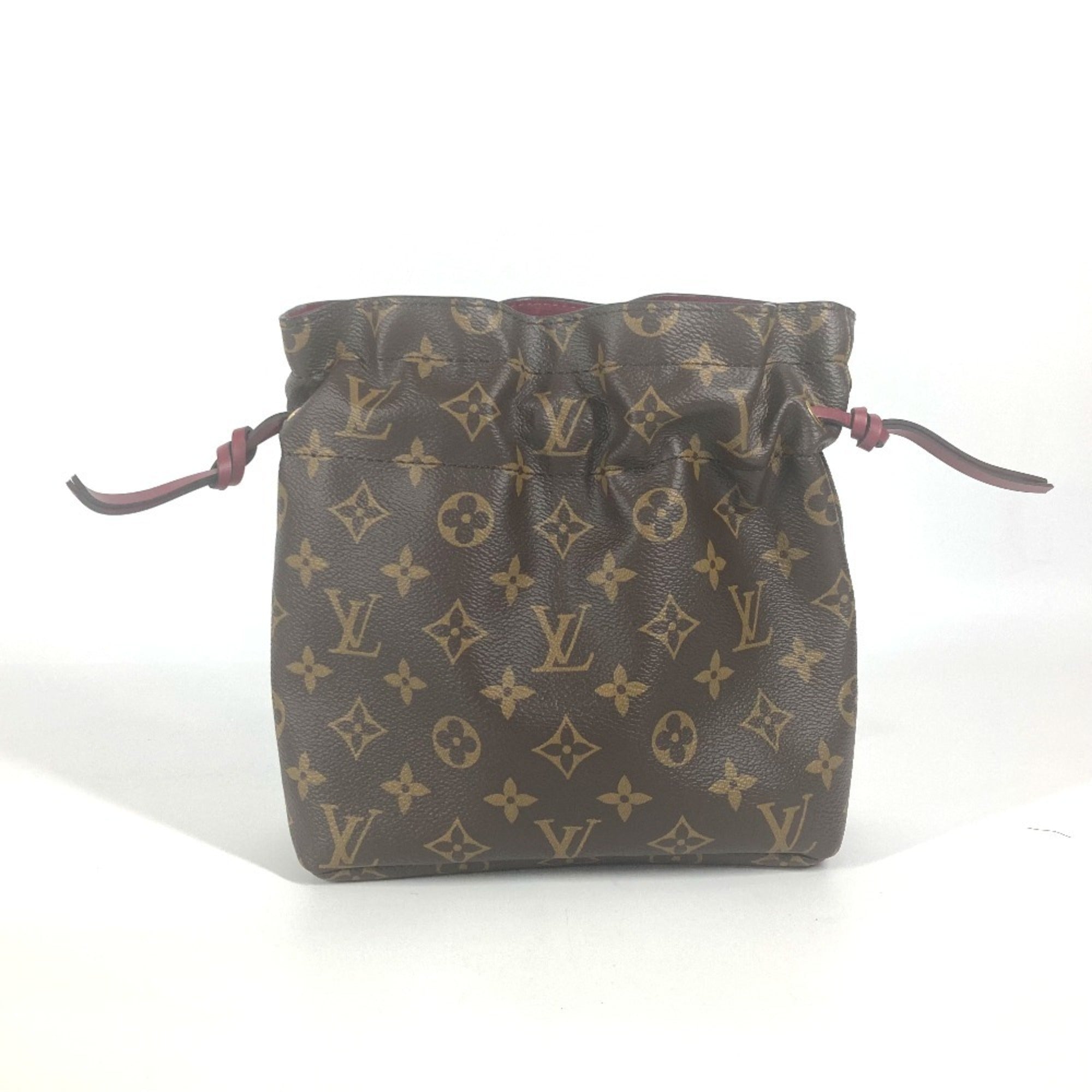 Louis Vuitton Brown Coated Canvas Pouch (Pre-Owned)