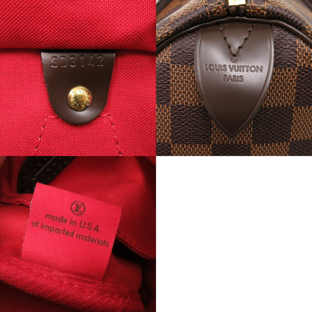 Louis Vuitton Brown Damier Canvas Damier Canvas Handbag (Pre-Owned)