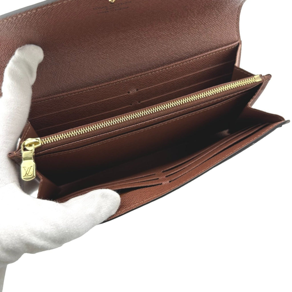 Louis Vuitton Brown Monogram Monogram Wallet (Bi-Fold) (Pre-Owned)