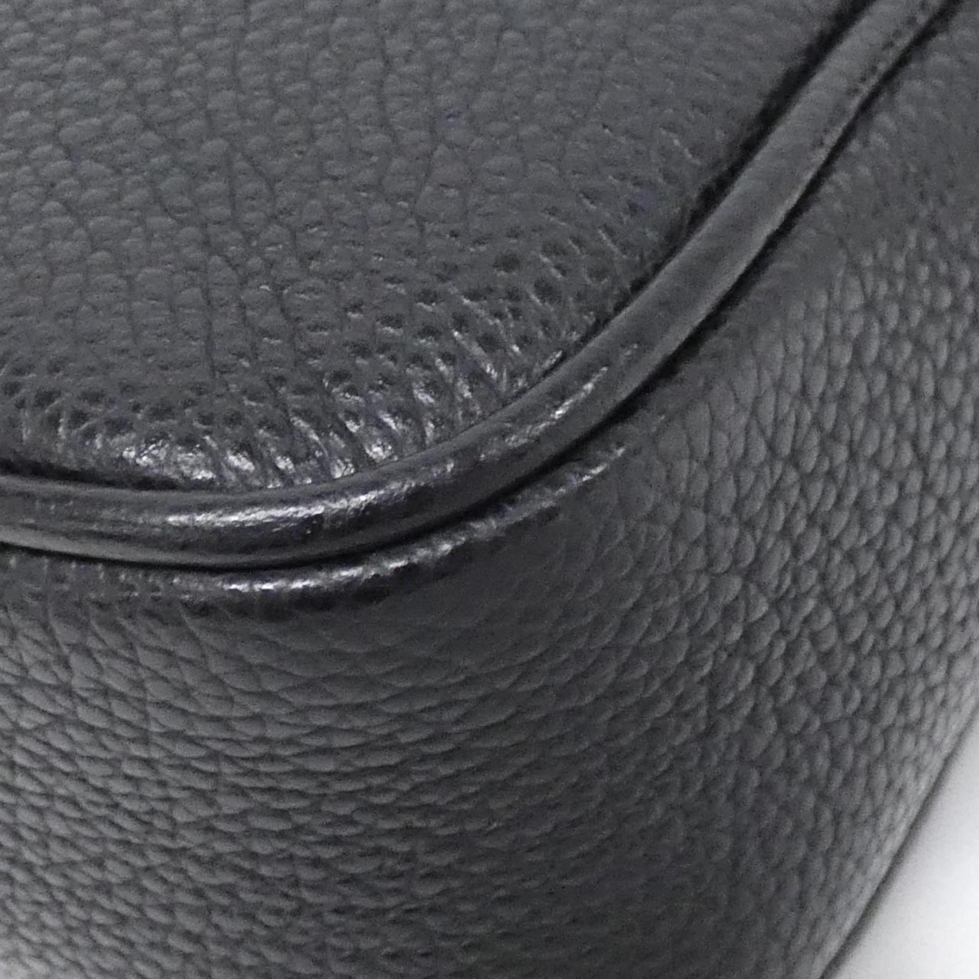 Gucci Black Leather Shoulder Bag (Pre-Owned)