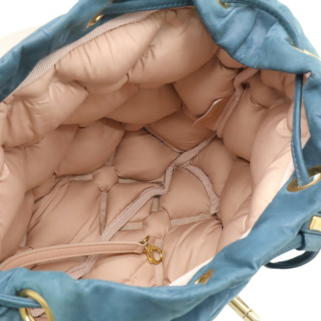 Chanel Blue Pink Leather Backpack (Pre-Owned)