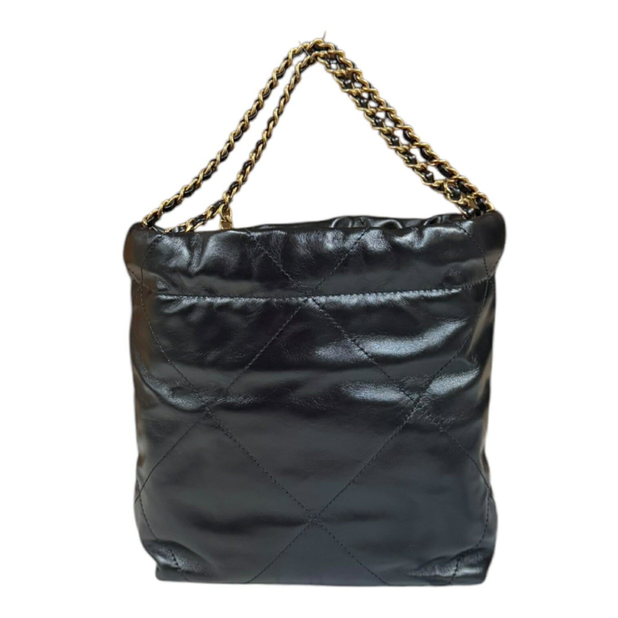 Chanel Black Handbag Shoulder Bag (Pre-Owned)
