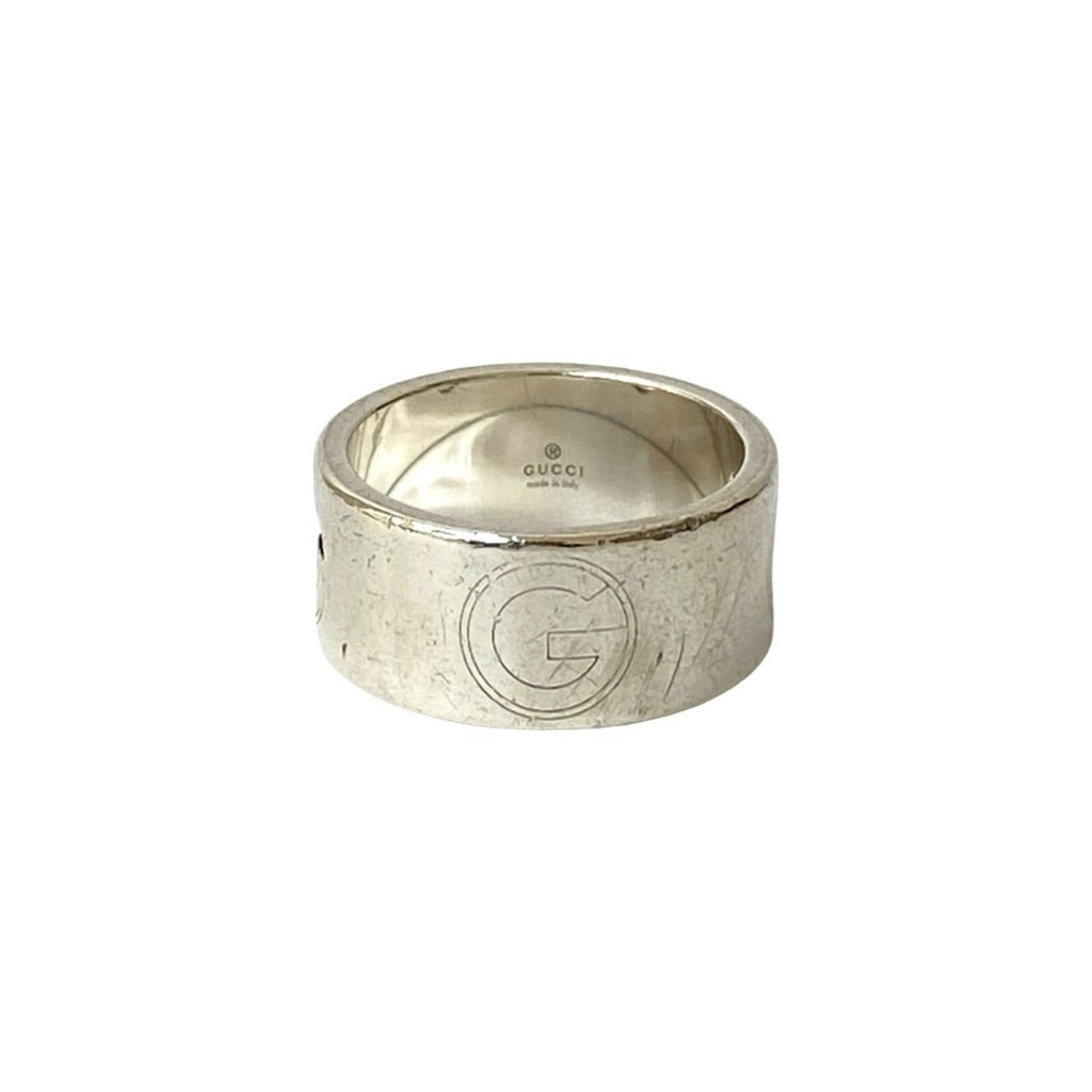 Gucci Silver Silver 925 Band Ring (Pre-Owned)