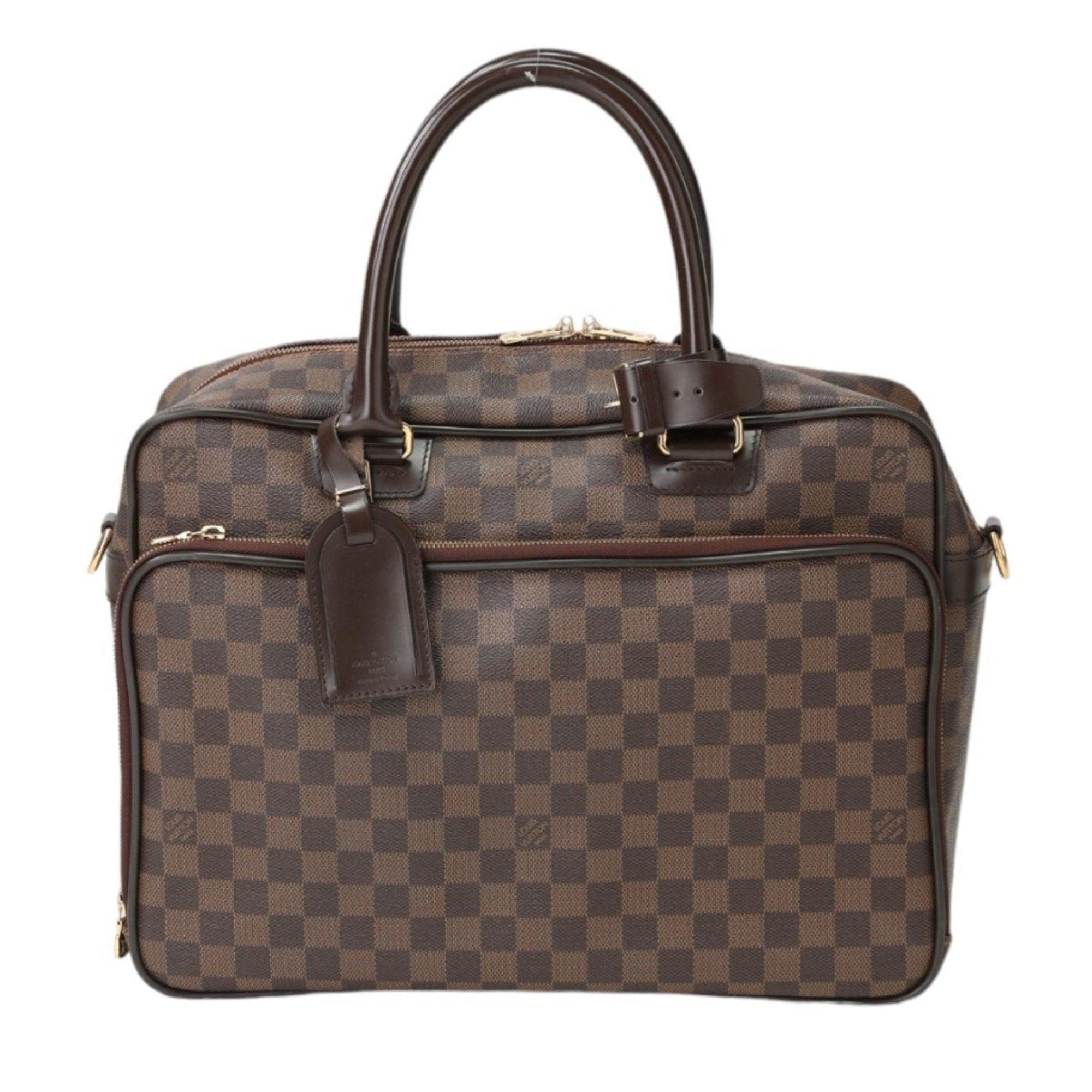 Louis Vuitton Damier Brown Damier Canvas Handbag (Pre-Owned)