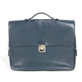 Louis Vuitton Boreal Dark Navy Taiga Leather Leather Briefcase (Pre-Owned)