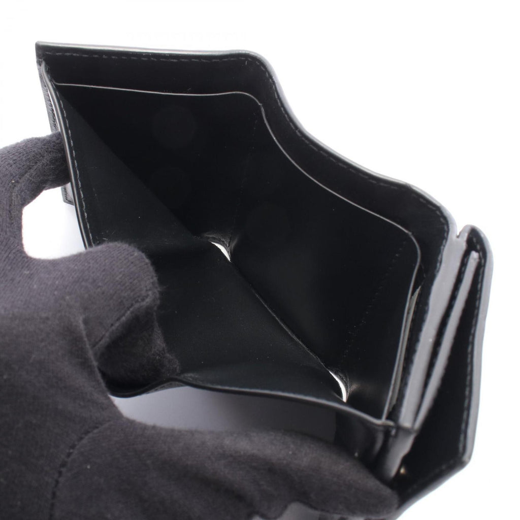 Bottega Veneta Black Intrecciato Wallet (Tri-Fold) (Pre-Owned)