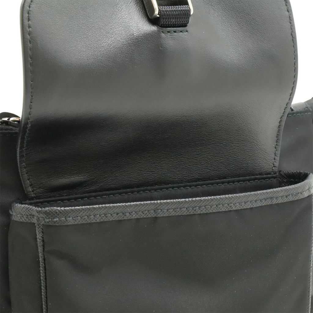 Prada Black Nero Nylon Pouch Sling Bag (Pre-Owned)