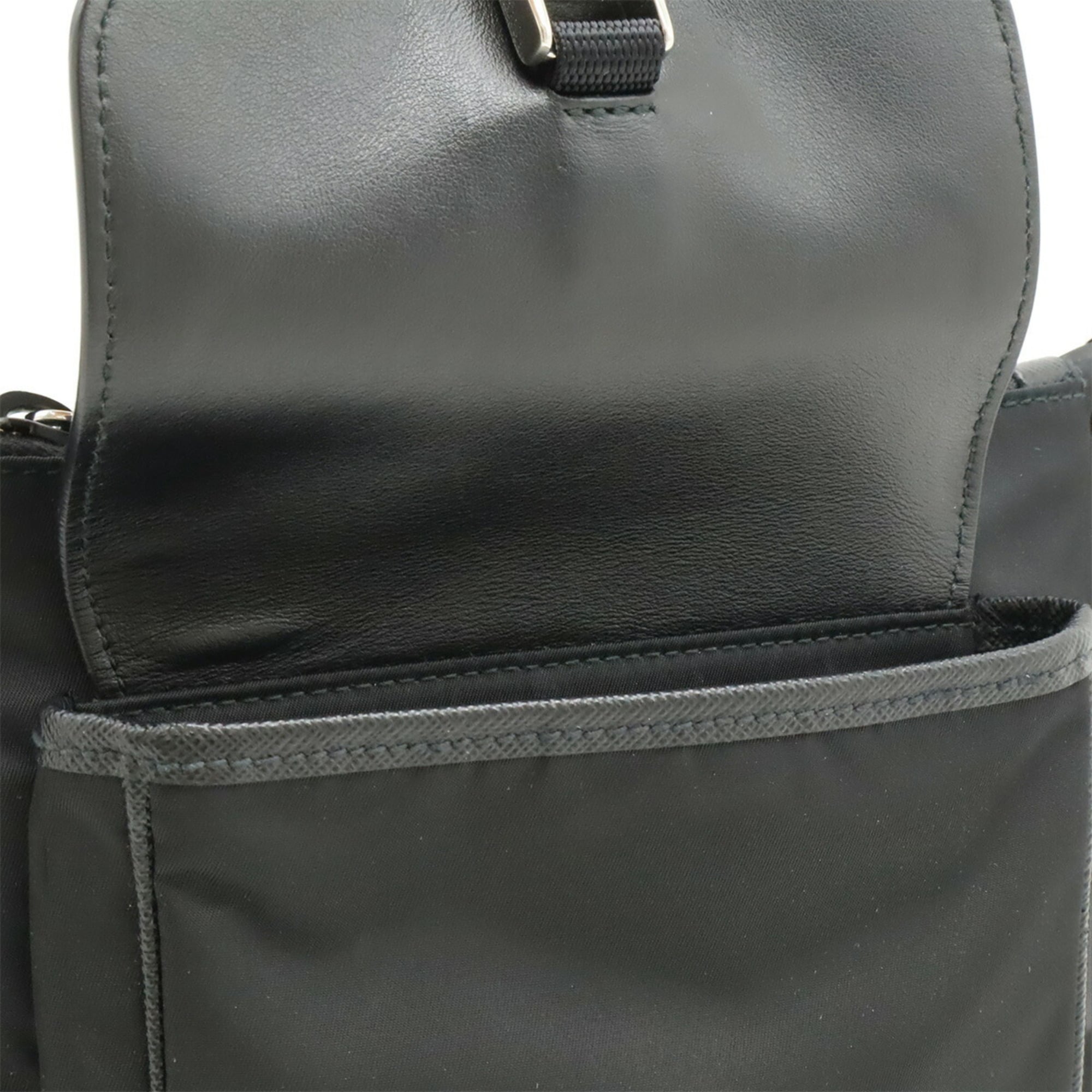 Prada Black Nero Nylon Pouch Sling Bag (Pre-Owned)