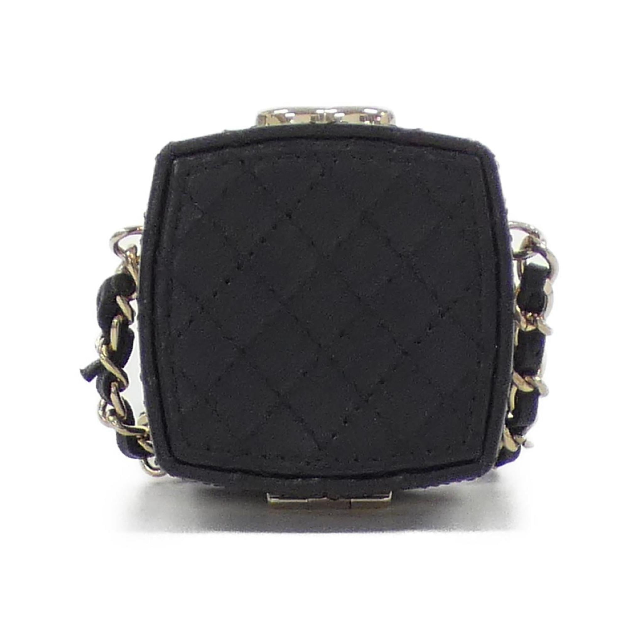 Chanel Black Leather Clutch Bag (Pre-Owned)