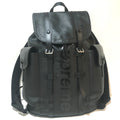 Louis Vuitton Black Leather Backpack (Pre-Owned)