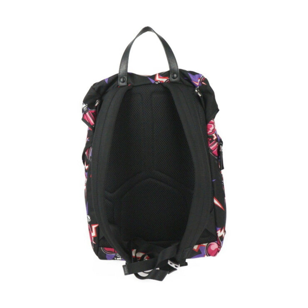 Prada Black Pink Nylon Backpack (Pre-Owned)