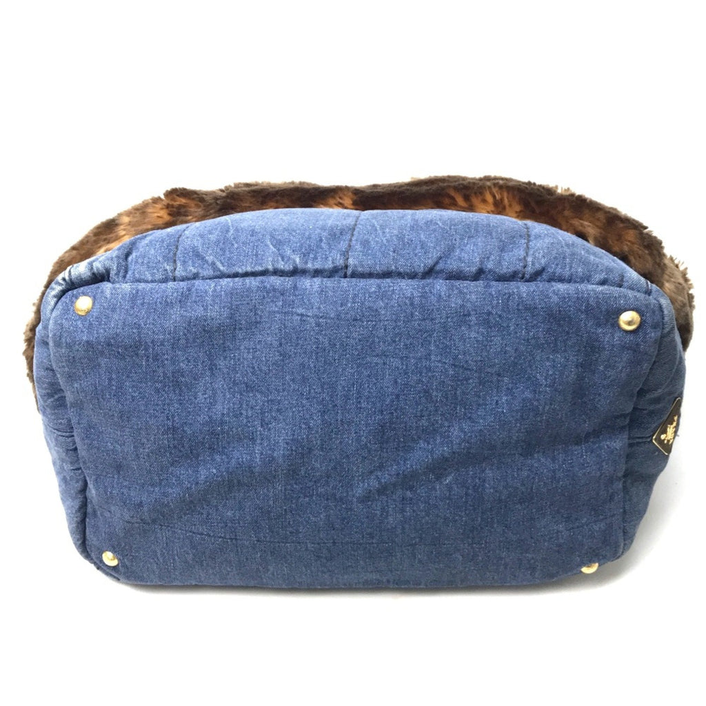 Prada Blue Denim Tote Bag (Pre-Owned)