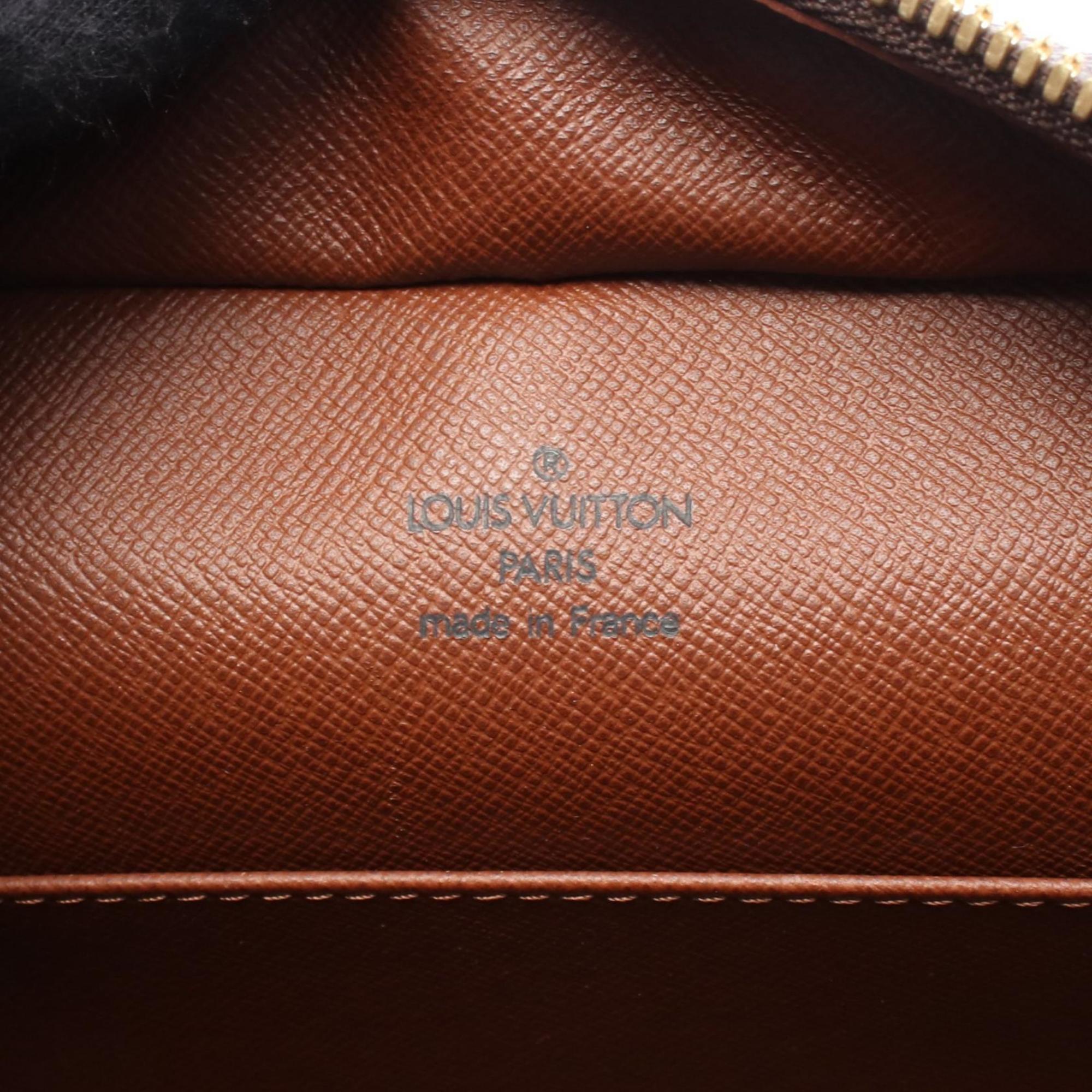Louis Vuitton Brown Coated Canvas Pvc Leather Shoulder Bag (Pre-Owned)