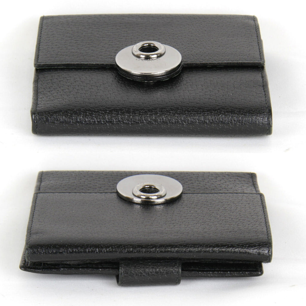 Gucci Black Leather Wallet (Bi-Fold) (Pre-Owned)