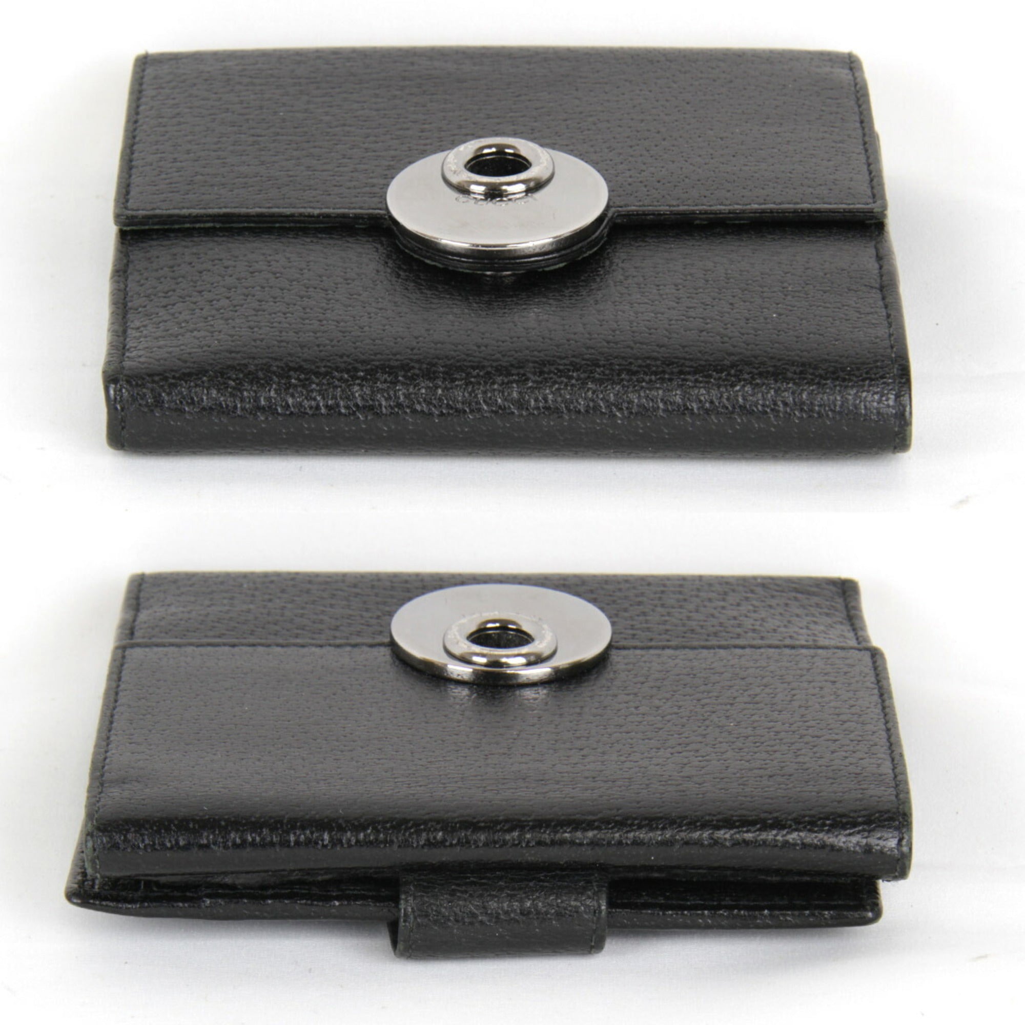 Gucci Black Leather Wallet (Bi-Fold) (Pre-Owned)