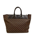Louis Vuitton Damier Brown Red Color Leather Handbag (Pre-Owned)