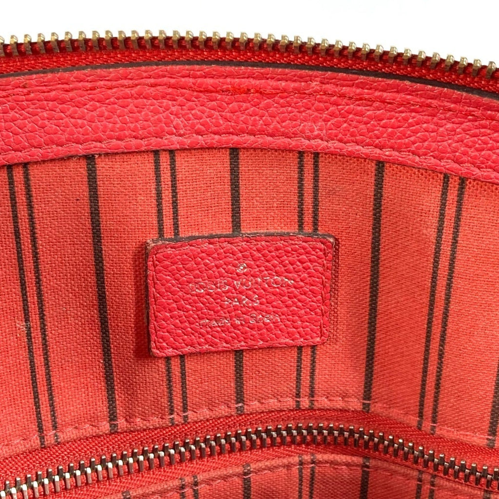 Louis Vuitton Monogram Empreinte Red Color Monogram Empreinte Handbag Shoulder Bag (Pre-Owned)
