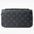 Louis Vuitton Monogram Eclipse Monogram Eclipse Long Wallet (Bi-Fold) (Pre-Owned)