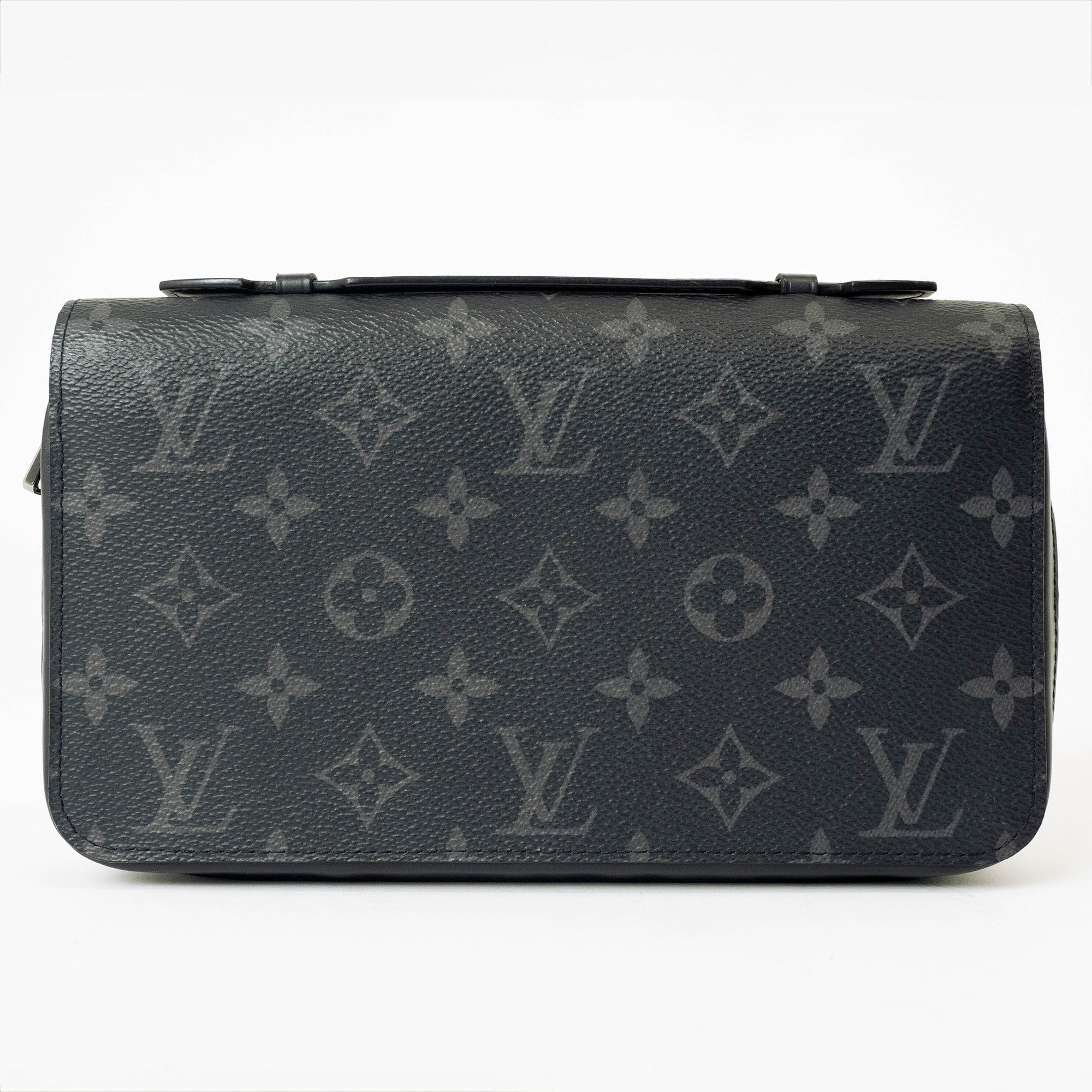 Louis Vuitton Monogram Eclipse Monogram Eclipse Long Wallet (Bi-Fold) (Pre-Owned)