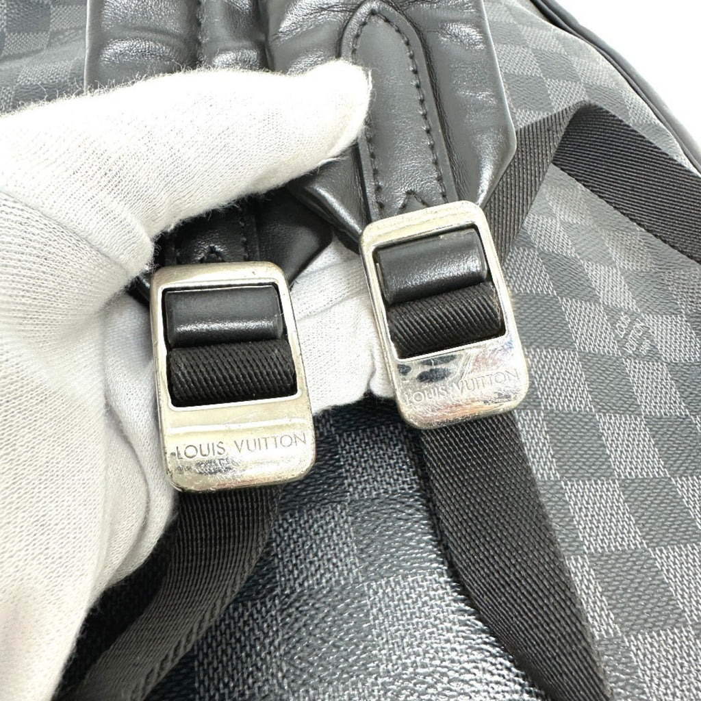Louis Vuitton Black Damier Graphite Backpack (Pre-Owned)