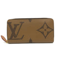 Louis Vuitton Monogram Reverse Brown Monogram Reverse Long Wallet (Bi-Fold) (Pre-Owned)