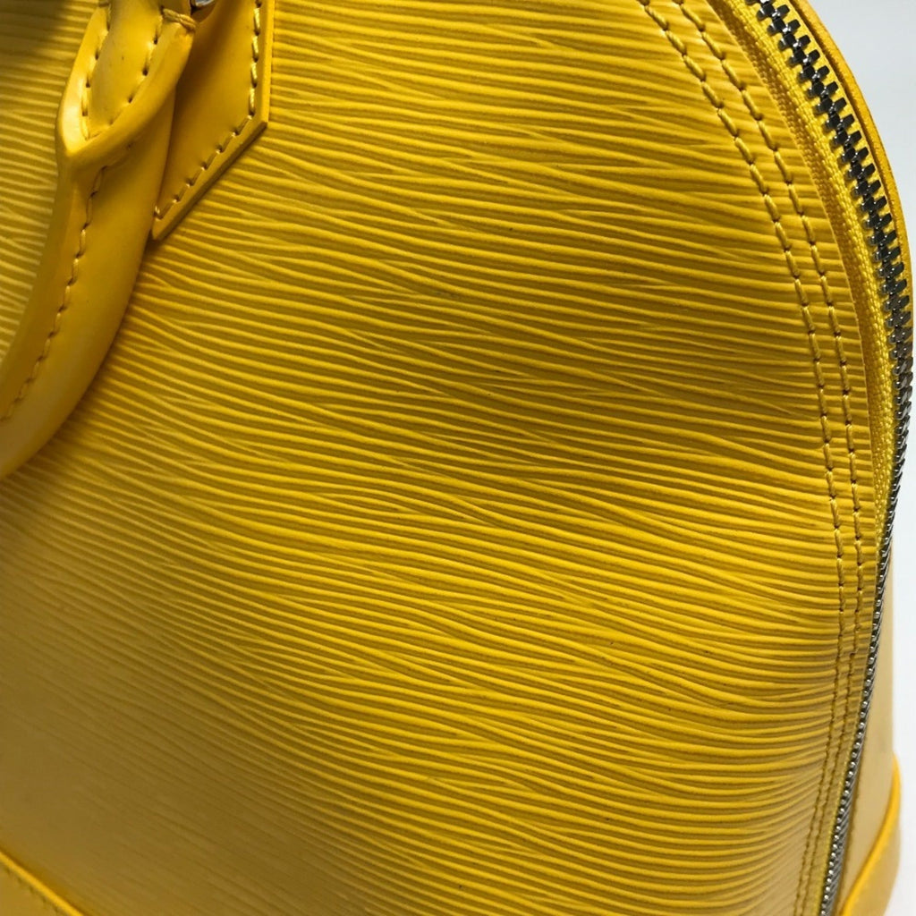 Louis Vuitton Mimosa Yellow Epi Leather Handbag Tote Bag (Pre-Owned)