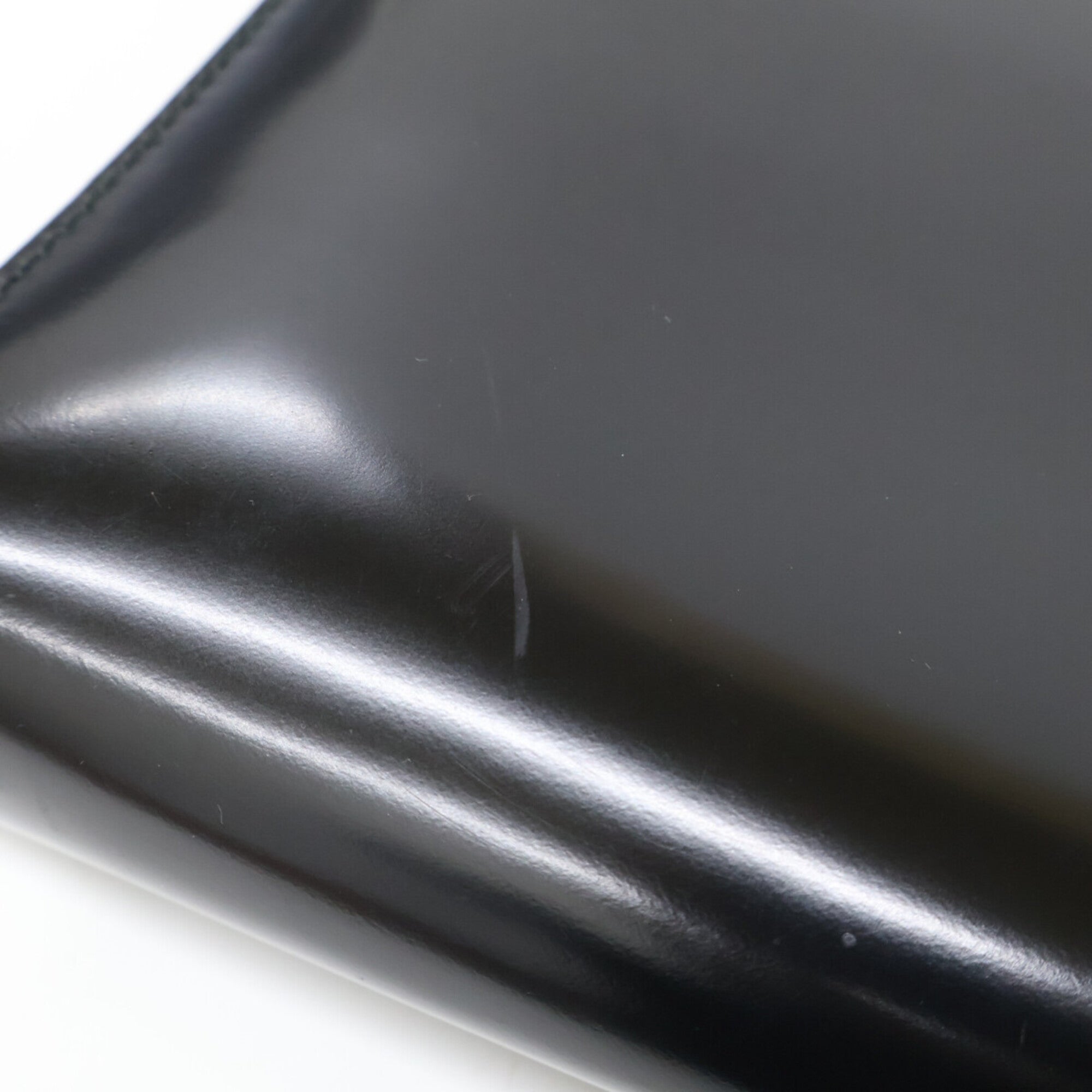 Prada Black Leather Clutch Bag (Pre-Owned)
