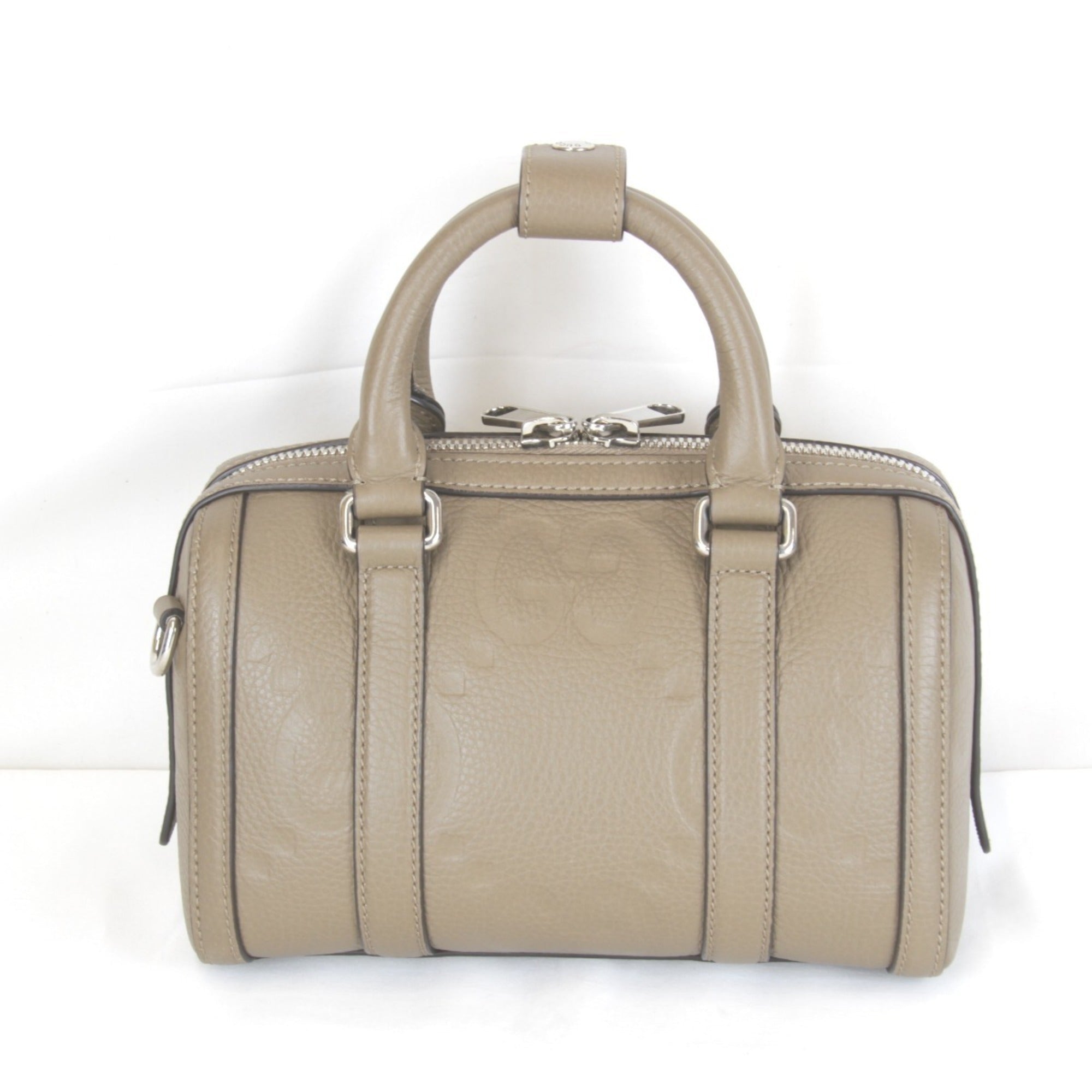 Gucci Beige Leather Handbag (Pre-Owned)