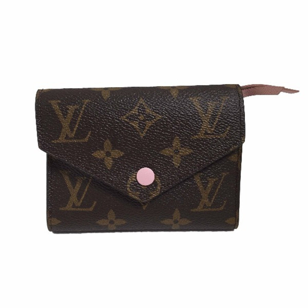 Louis Vuitton Rose Ballerine Monogram Wallet (Tri-Fold) (Pre-Owned)
