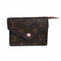 Louis Vuitton Rose Ballerine Monogram Wallet (Tri-Fold) (Pre-Owned)