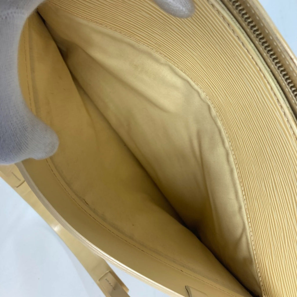 Louis Vuitton Vanilla Yellow Epi Leather Shoulder Bag Tote Bag (Pre-Owned)