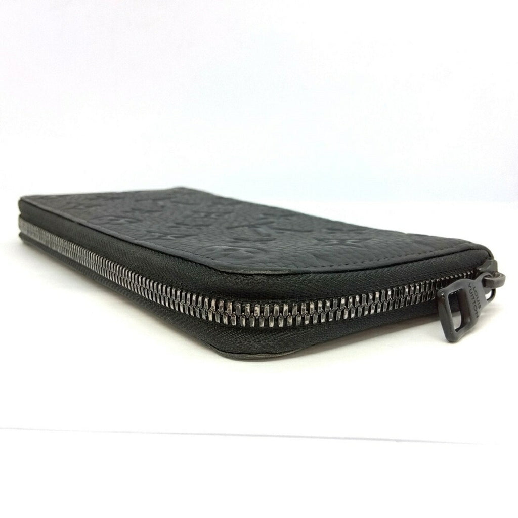 Louis Vuitton Black Noir Leather Coin Purse/Coin Case (Pre-Owned)