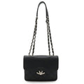 Chanel Black Leather Shoulder Bag (Pre-Owned)