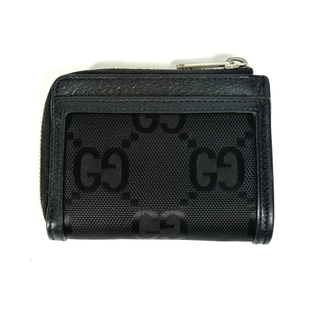 Gucci Black Leather Coin Purse/Coin Case (Pre-Owned)