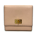 Fendi Pink Leather Wallet (Bi-Fold) (Pre-Owned)
