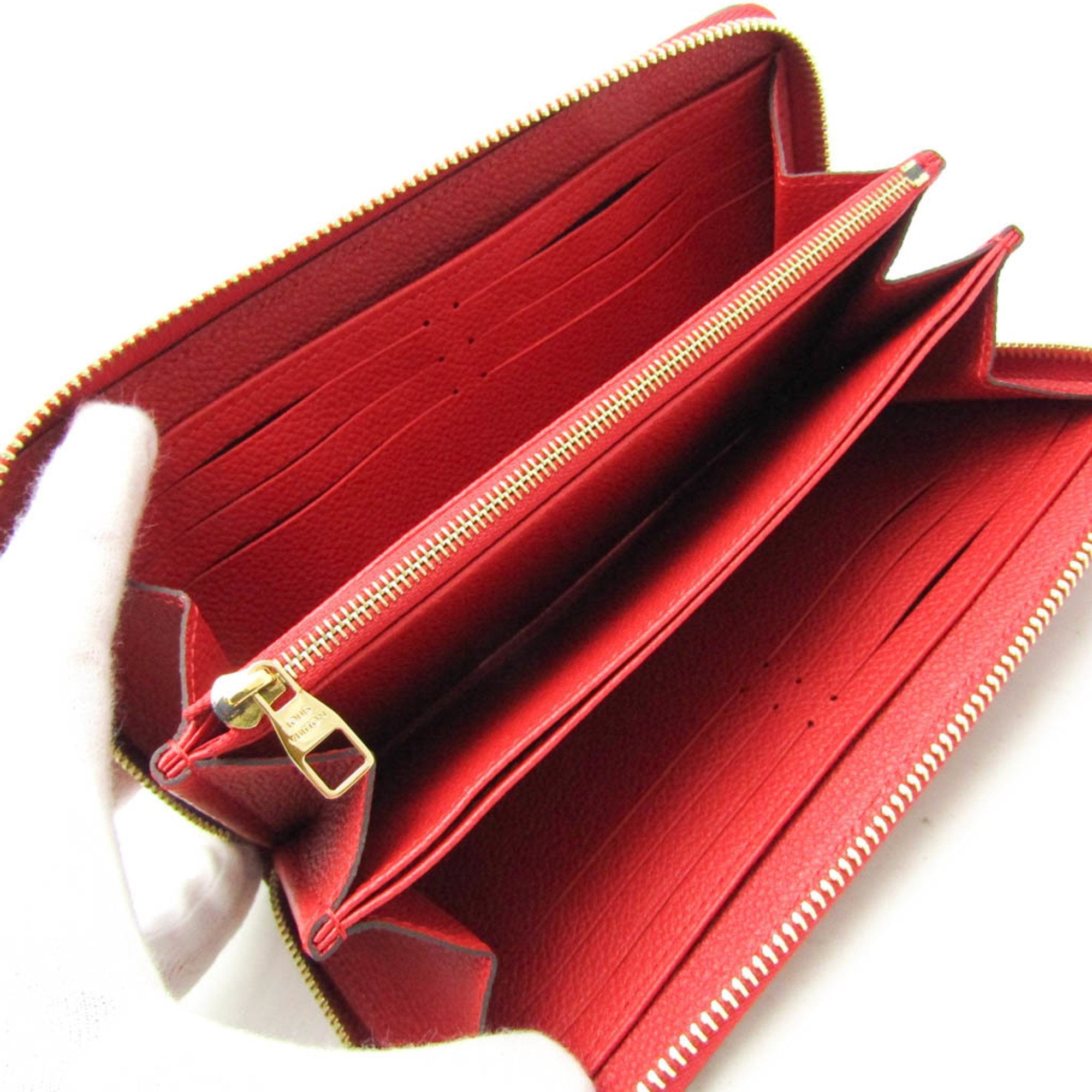 Louis Vuitton Monogram Empreinte Sacrlet Monogram Empreinte Long Wallet (Bi-Fold) (Pre-Owned)