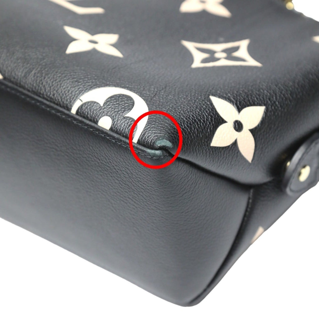 Louis Vuitton Black Monogram Empreinte Shoulder Bag (Pre-Owned)